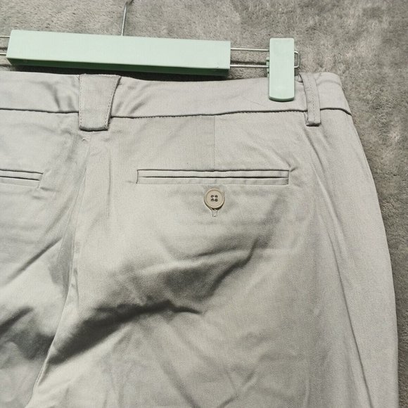 NEWYORK & COMPANY Women Office Pants Straight Leg Mid Rise Gray Size 8 - Picture 12 of 12